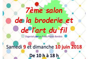 photo 7ème salon de la Broderie et de l'art du fil