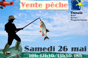 photo Vente Pêche Emmaüs Brest