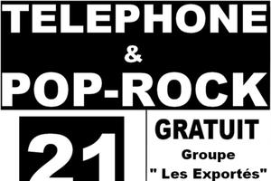 photo CONCERT TELEPHONE & POP-ROCK GRATUIT