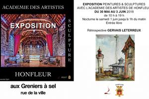 EXPOSITION PEINTURES & SCULPTURES ACADEMIE DES ARTISTES DE HONFLEUR