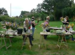 Exposition de créativité et art floral de Laure Hache