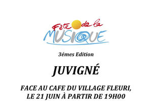 FETE DE LA MUSIQUE 2018 JUVIGNE