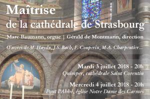 Maîtrise de la cathédrale de Strasbourg - Concert