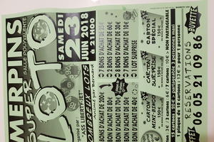 photo Super loto à merpins organisé par liberty jet