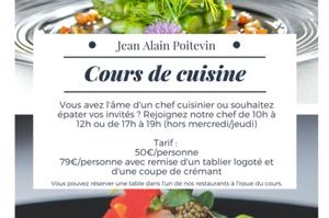 Cours de cuisine - Hôtel Golf Château de Chailly