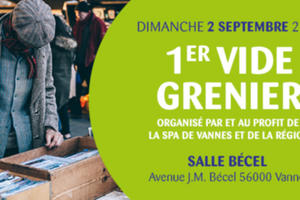 photo 1 er vide grenier de la SPA de Vannes