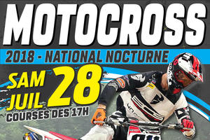 photo Moto Cross Nocturne