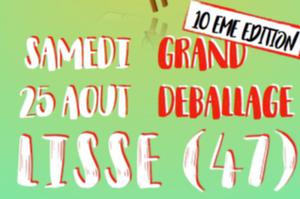 GRAND DEBALLAGE DE LISSE