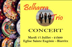 Concert du Belharra Trio : Musique Folkloriques et Danses Populaires