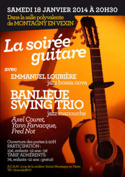 Soirée GUITARE