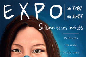 Exposition de peintures et sculptures