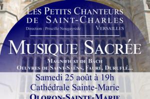 Concert de Musique Sacrée des Petits Chanteurs de Saint Charles