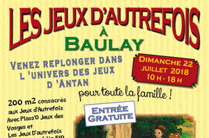 Fête des Jeux d'Autrefois à Baulay