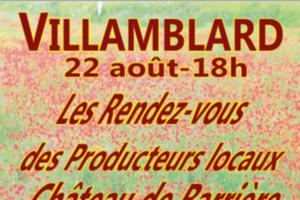 Rendez-vous des producteurs locaux