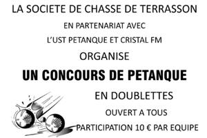 photo CONCOURS DE PETANQUE OUVERT A TOUS