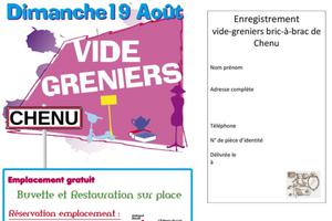 photo Vide-greniers de Chenu