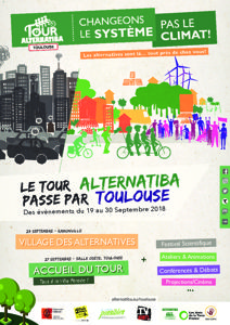 Festival Alternatiba Toulouse du 19 au 30 septembre 2018