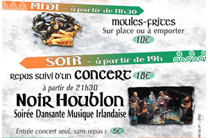 photo Journée moules-frites et concert de Noir Houblon à Ambronay