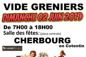 Vide greniers Cherbourg 02 juin 2019