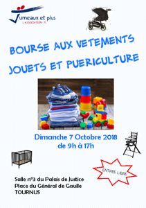 photo Bourse aux vêtements, jouets et matériel de puériculture