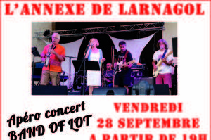 Apéro concert avec Band of the LOT