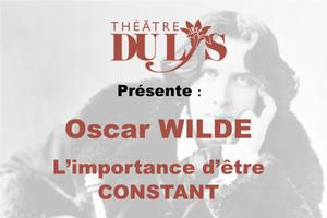 photo L'importance d'être Constant d'Oscar Wilde