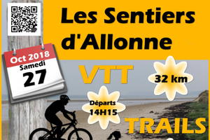 VTT, trails et marche le 27 octobre 2018 aux Moitiers d'Allonne