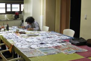 photo Atelier de peinture et de calligraphie japonaise
