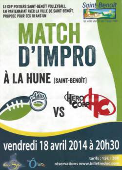 Match d'improvisation - HeroCorp vs ADIV