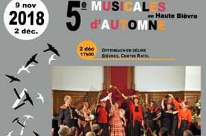 photo 5e Musicales d'Automne en Haute Bièvre - Offenbach en délire !