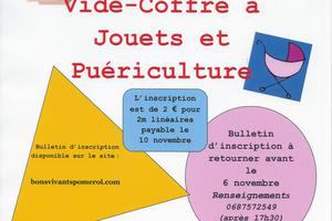 Vide Coffre à Jouets et Puériculture