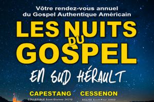 Les Nuits Gospel en Sud-Hérault 2018