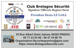 CLUB BRETAGNE SECURITE SIGNALEUR OFFICIELS REGION OUEST