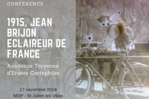 Carnets de voyages d'un Éclaireur de France, Jean BRIJON. 1915