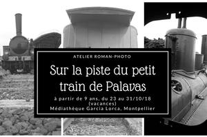 photo Atelier Roman-photo Sur la piste du petit train de Palavas
