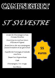 Réveillon Dansant St Sylvestre