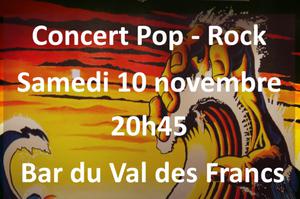 CONCERT POP ROCK GRATUIT