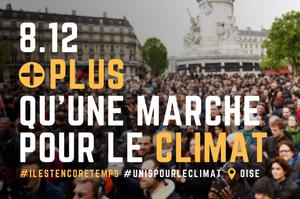 photo MARCHE POUR LE CLIMAT LE 8 DÉCEMBRE DANS L'OISE