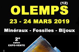 photo 2e SALON MINERAUX FOSSILES BIJOUX de OLEMPS - AVEYRON - OCCITANIE - FRANCE