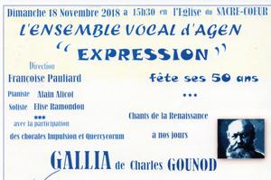 photo L'ensemble vocal d'Agen EXPRESSION fête ses 50 Ans