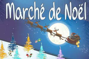 photo Marché de noël de l' asociation autour de l' école