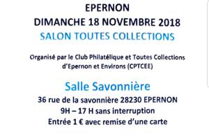 Salon toutes collections -Epernon - Dimanche 18 novembre 2018