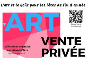 Vente privée Noël 2018 Art et Goût