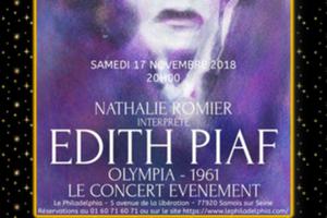 NATHALIE ROMIER INTERPRÈTE EDITH PIAF