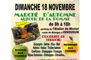 photo Marché D'automne autour de la pomme