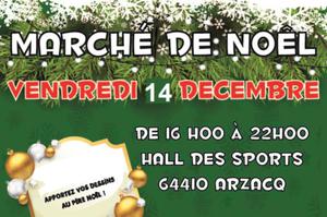 Marché noel arzacq 2018