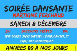 photo Soirée Dansante samedi 8 décembre , 21h .