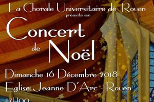 Concert de Noël de la Chorale universitaire de Rouen