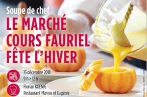 Saint-Étienne : le marché Cours Fauriel fête l’hiver !