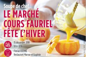 photo Saint-Étienne : le marché Cours Fauriel fête l’hiver !